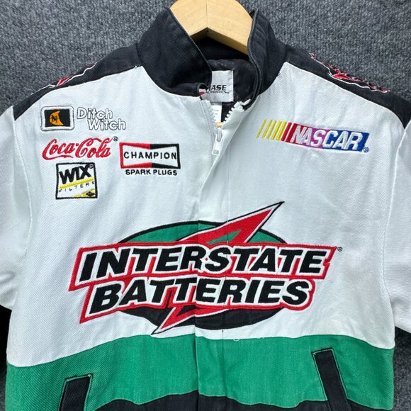 Vtg Chase Authentics Jacket YSmall‎ Bobby Labonte Interstate Batteries Nascar - Picture 2 of 16